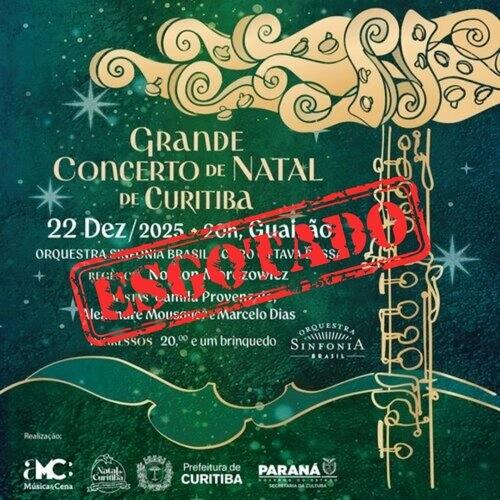 Grande Concerto de Natal de Curitiba 2025: uma noite de magia no Guairão - Cover Image