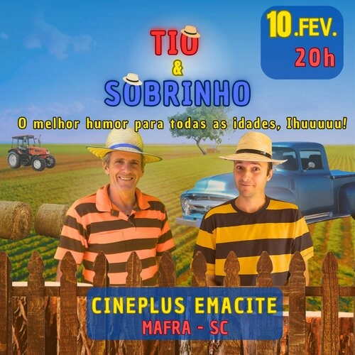 Tio & Sobrinho – Humor e Diversão em Mafra - Cover Image