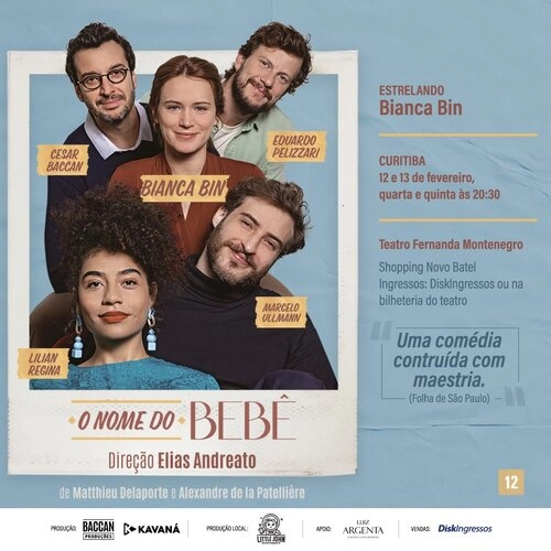 O Nome do Bebê - Curitiba - Cover Image
