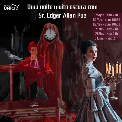 Uma Noite Muito Escura Com o Sr Edgar Allan Poe - Nova Temporada - Cover Image