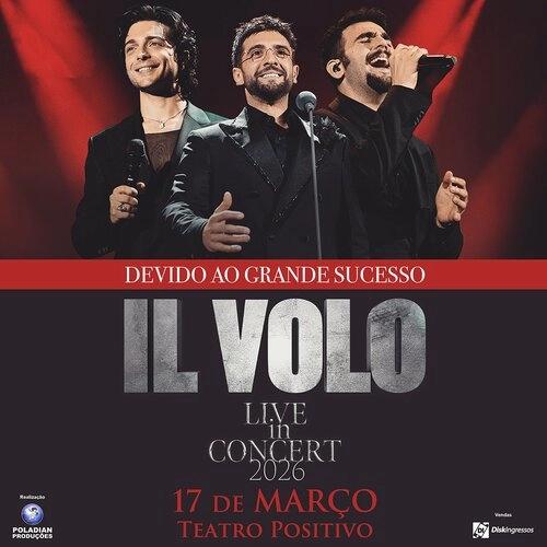 Il Volo em Curitiba – Live in Concert 2026 - Cover Image