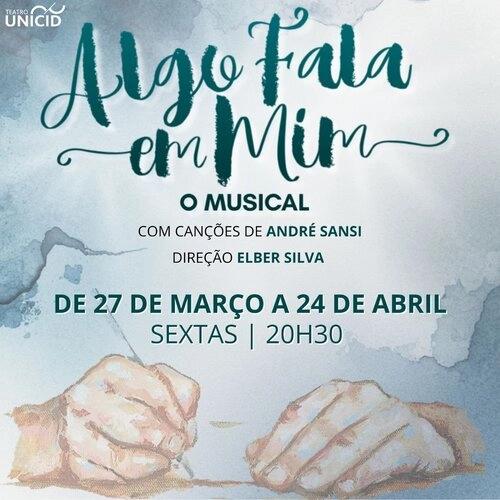 Algo Fala em Mim – O Musical: quando o destino, o amor e o tempo se encontram - Cover Image
