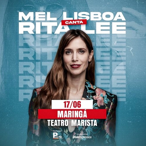 Mel Lisboa canta Rita Lee — Um tributo intenso à eterna rainha do rock brasileiro - Cover Image