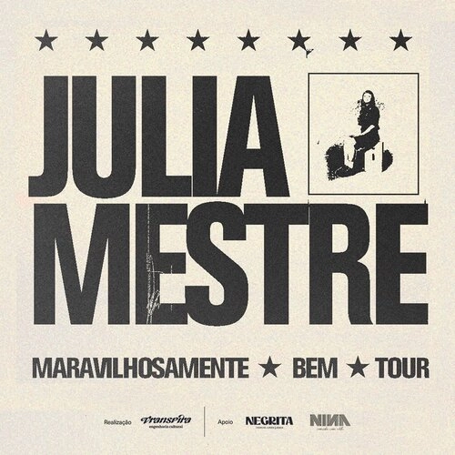 Julia Mestre apresenta show da turnê “Maravilhosamente Bem” no Teatro Fernanda Montenegro - Cover Image