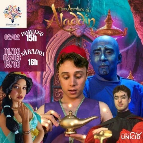 UMA AVENTURA DO ALADDIN - SÃO PAULO - Cover Image