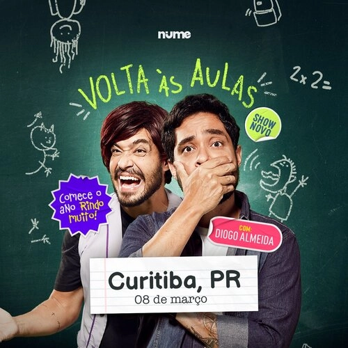 Diogo Almeida em Curitiba - Volta às Aulas - Sessão Extra - Cover Image