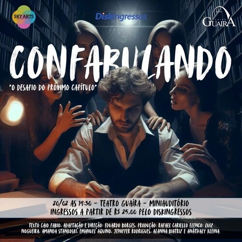CONFABULANDO – O DESAFIO DO PRÓXIMO CAPÍTULO - Cover Image