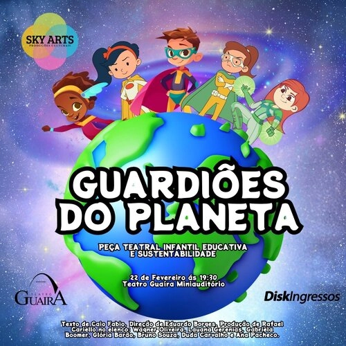 Guardiões do Planeta - Teatro Infantil - Cover Image
