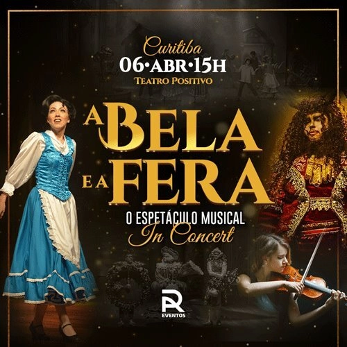 A Bela e a Fera In Concert – O Espetáculo Musical - Cover Image
