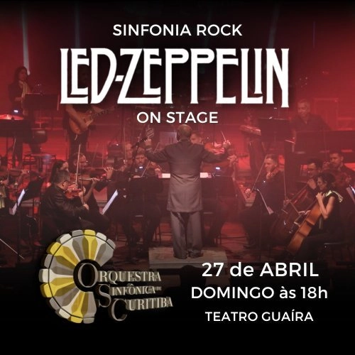 Sinfonia Rock - Led Zeppelin On Stage - Cover Image