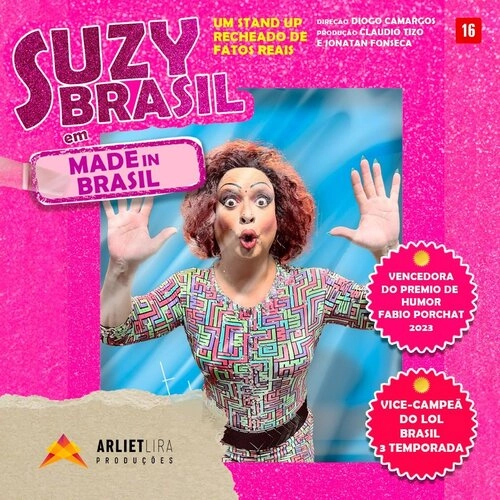 MADE IN BRASIL – O NOVO SHOW DE SUZY BRASIL - Cover Image