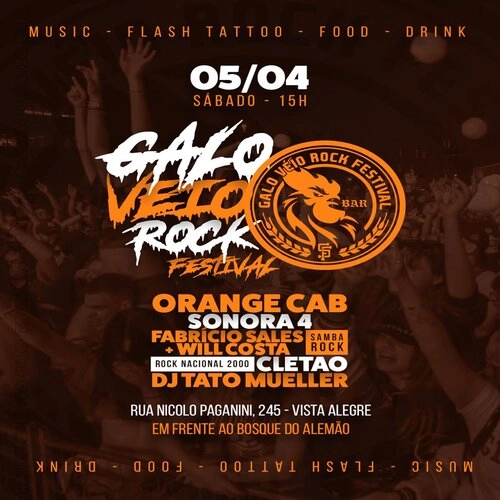 GALO VÉIO ROCK FESTIVAL 2025 - Cover Image