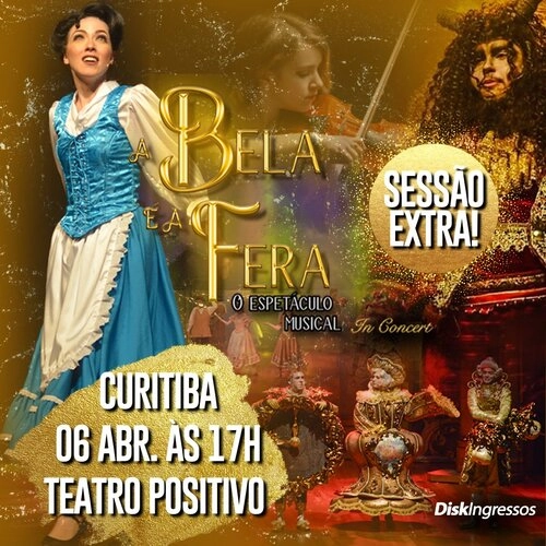 A Bela e a Fera – O Musical In Concert (Sessão Extra) - Cover Image