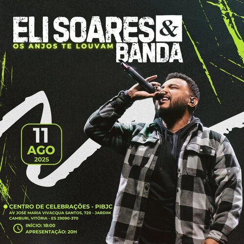 Eli Soares e Banda – Os Anjos Te Louvam - Cover Image
