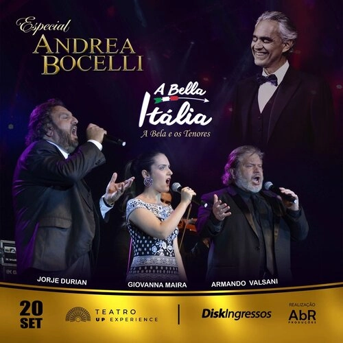 A Bella Itália – Especial Andrea Bocelli - Cover Image
